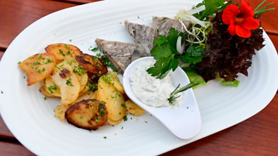 Leckeres Essen in der Weidmannsruh