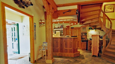 Innenansicht Gaststube Weidmannsruh